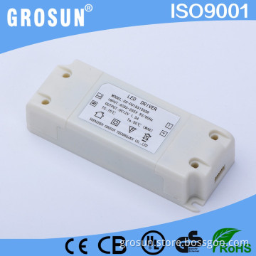 Wholesalers China AC 100~240V to DC12V Transformer Plastic LED Driver Power Supply 18W Constant Voltage Type with UL CE Listed